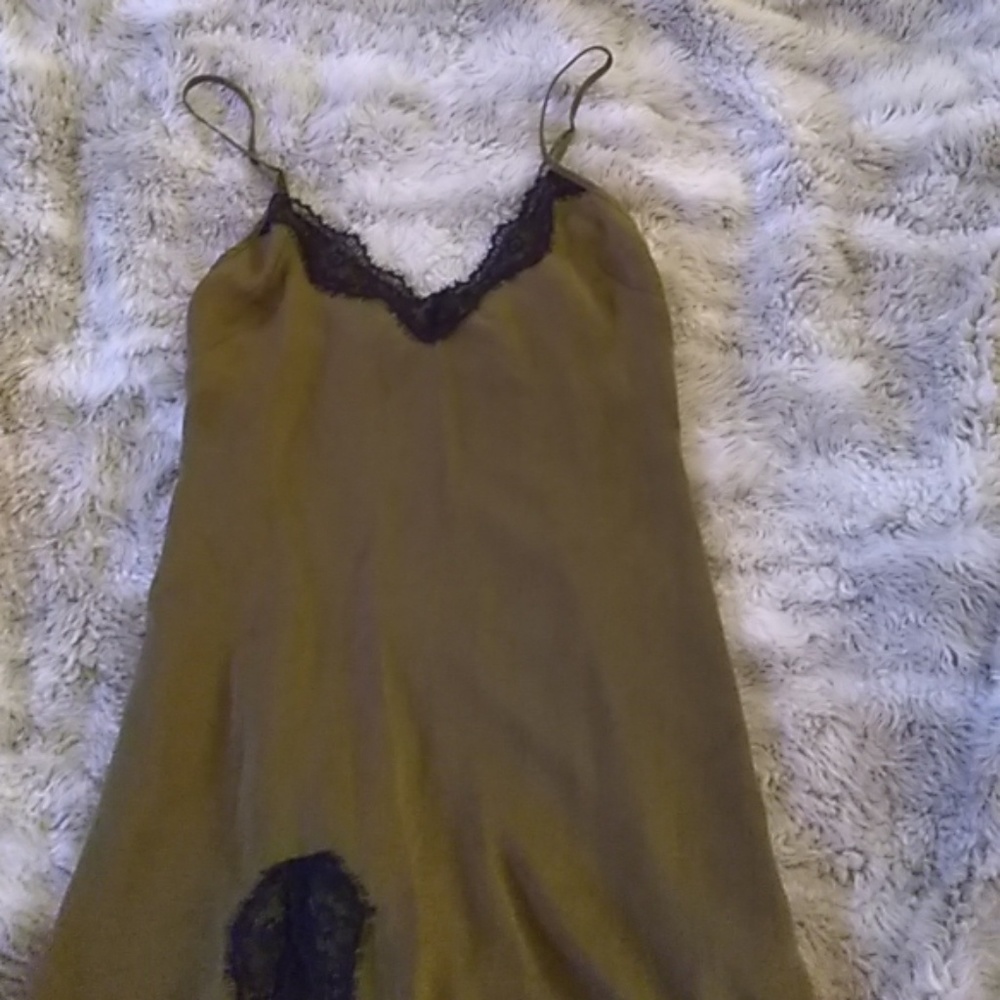 Urban outfitters Army green lace cami sz xs